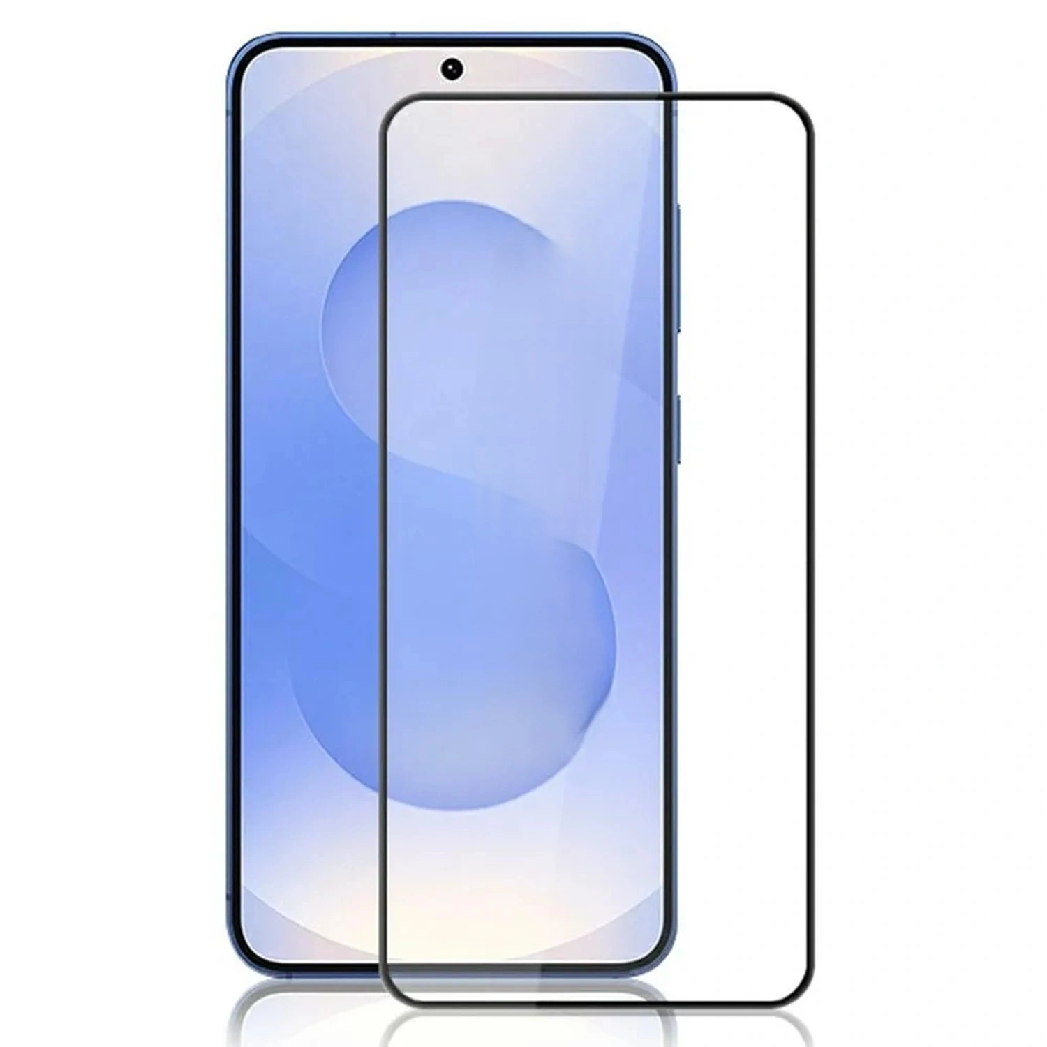 3x Picasee 3D ochranné tvrdené sklo s rámčekom pre Samsung Galaxy S26+ - čierné - 2+1 zdarma