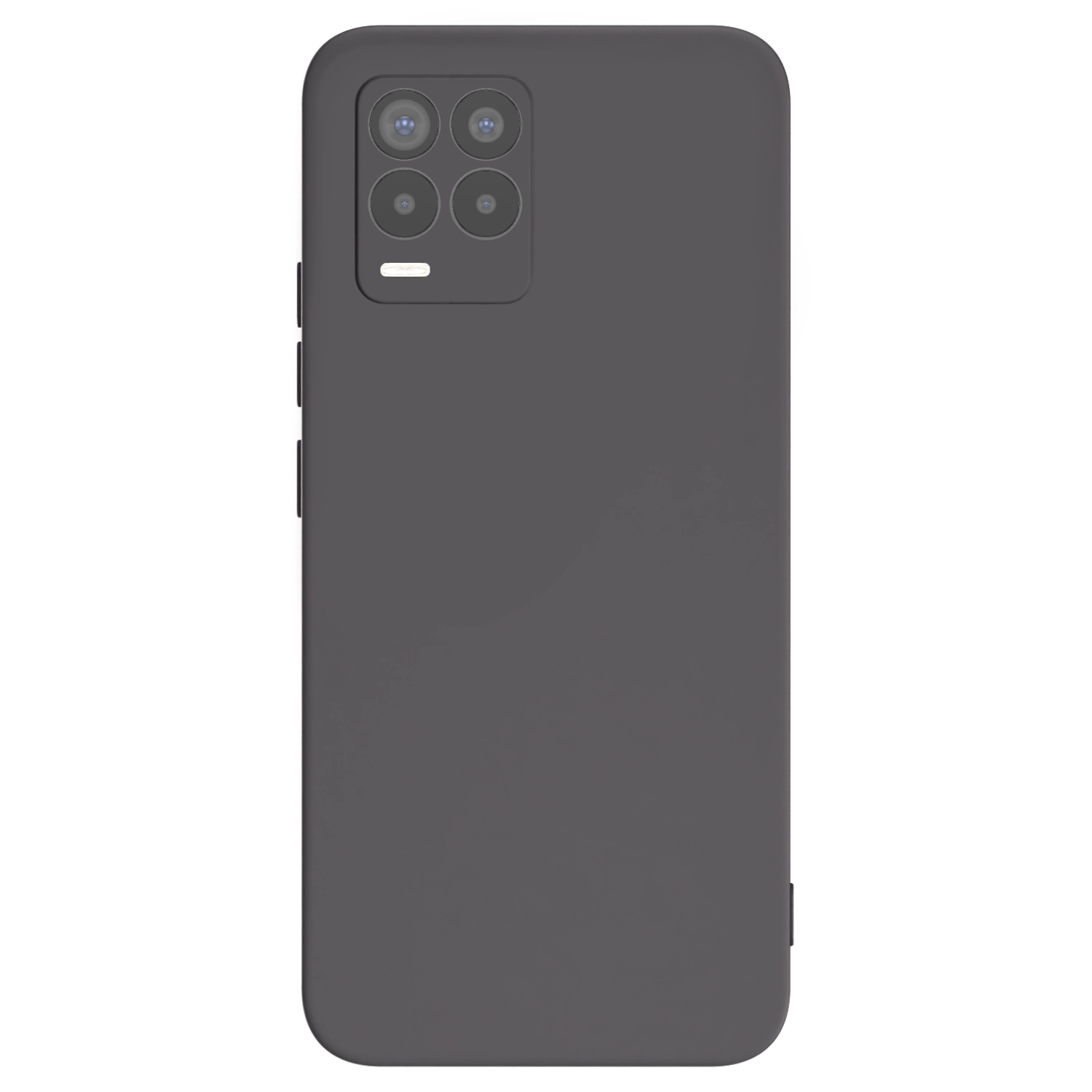 Picasee silikónový čierny obal pre Realme 8 4G - Vlastný fotka/motiv