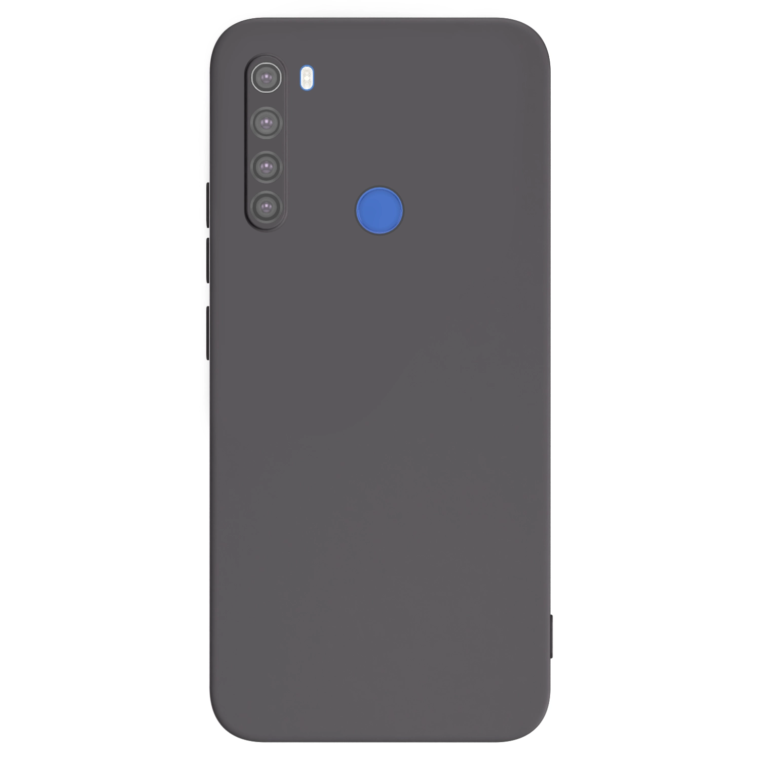 Picasee silikónový čierny obal pre Xiaomi Redmi Note 8T - Vlastný fotka/motiv