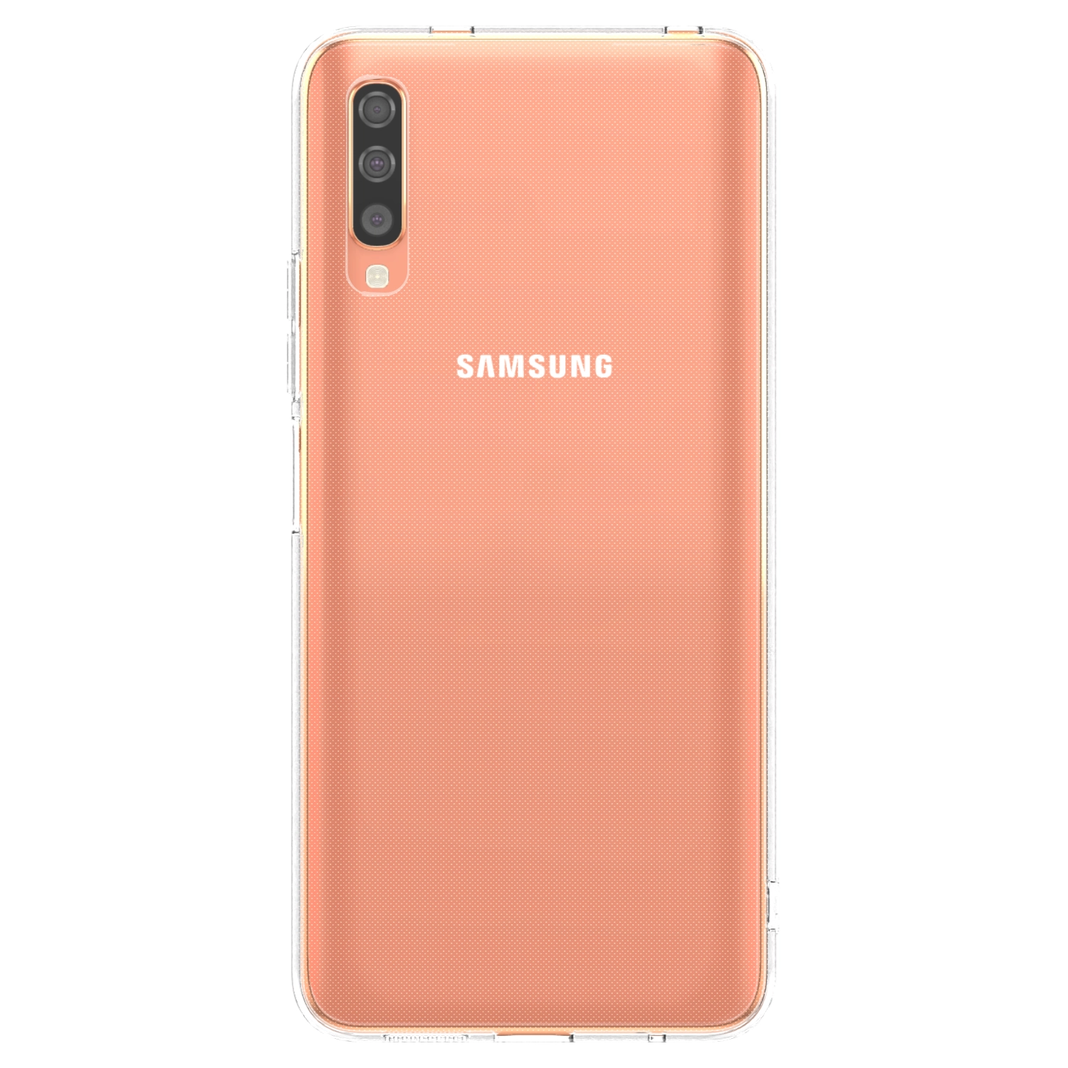 Picasee silikónový prehľadný obal pre Samsung Galaxy A70 A705F - Vlastný fotka/motiv
