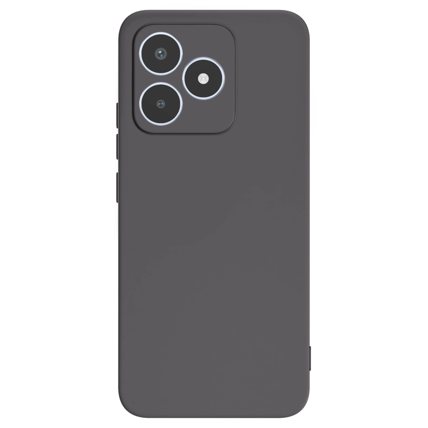 Picasee silikónový čierny obal pre Realme C53 - Vlastný fotka/motiv