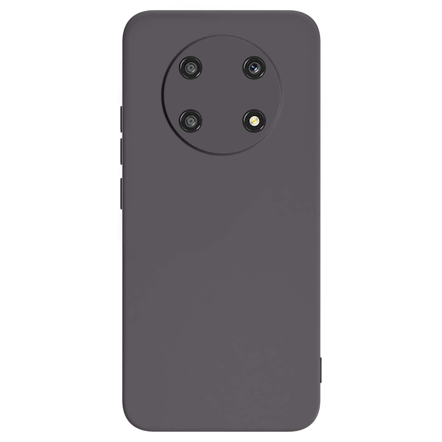 Picasee silikónový čierny obal pre Honor Magic4 Lite 5G - Vlastný fotka/motiv
