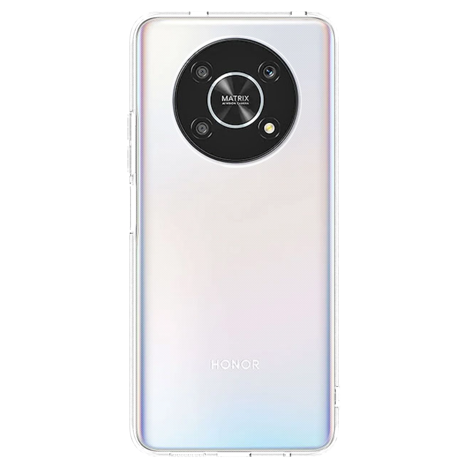 Picasee silikónový prehľadný obal pre Honor Magic4 Lite 5G - Vlastný fotka/motiv