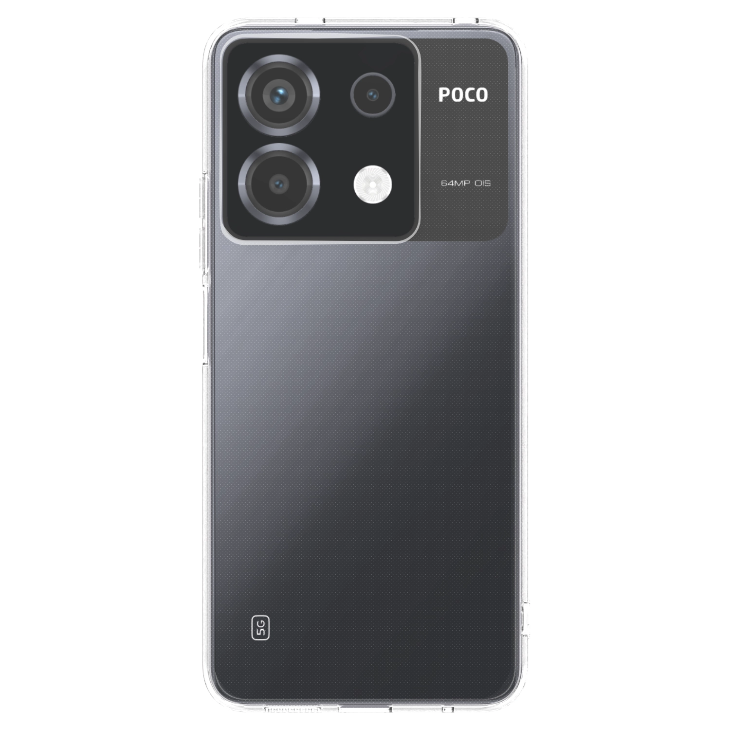 Picasee silikónový prehľadný obal pre Xiaomi Poco X6 - Vlastný fotka/motiv