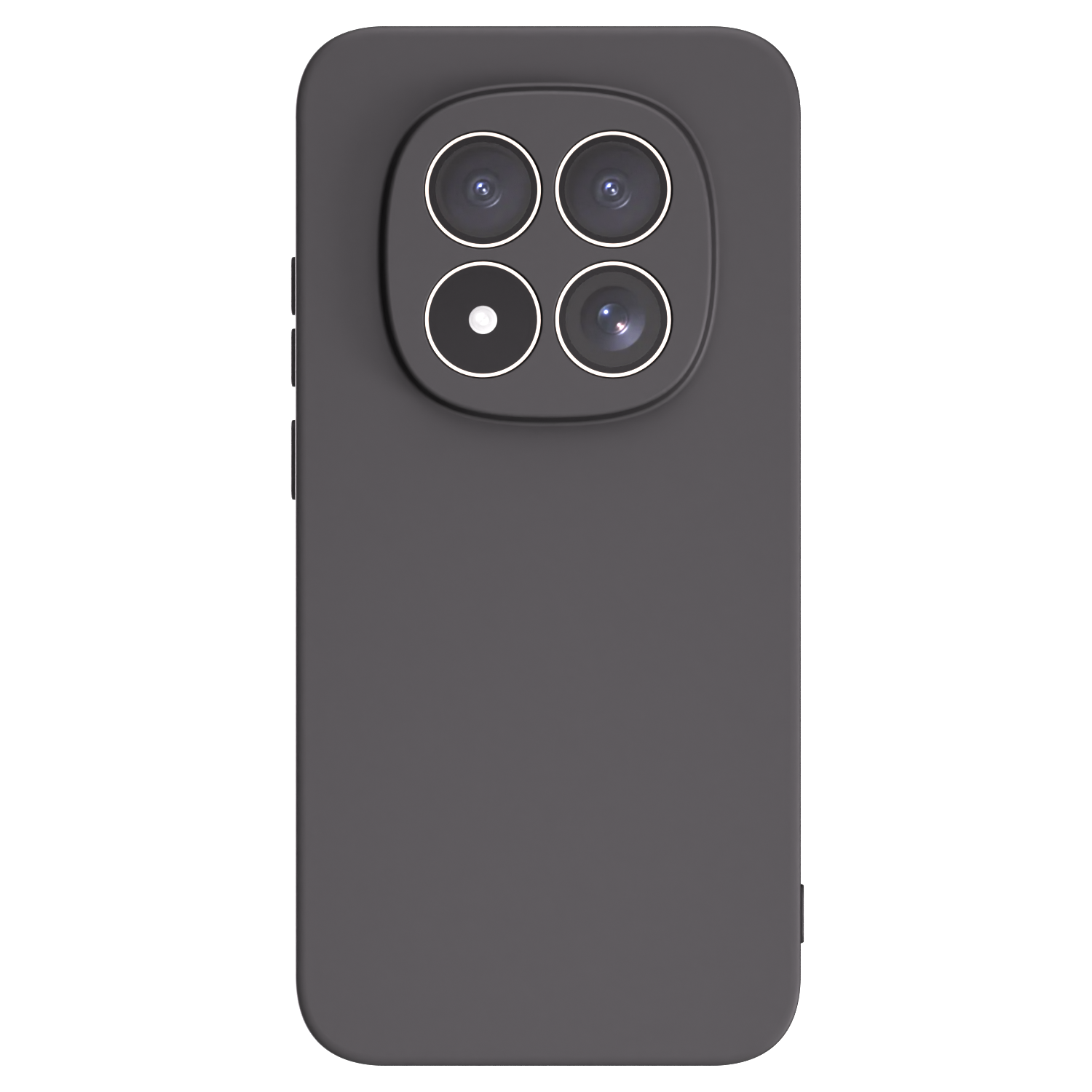 Picasee silikónový čierny obal pre Xiaomi Redmi Note 15 Pro 4G - Vlastný fotka/motiv