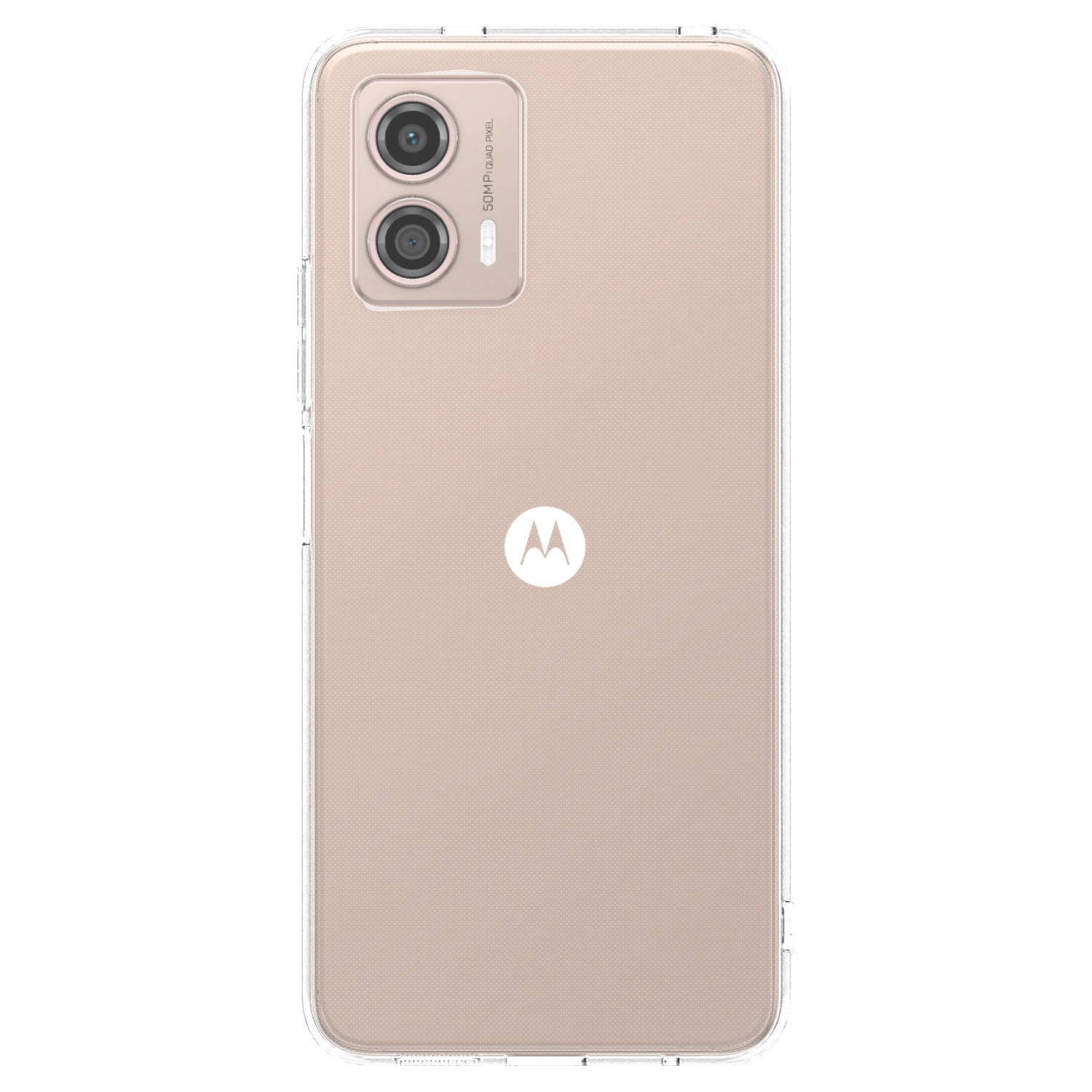 Picasee silikónový prehľadný obal pre Motorola Moto G53 5G - Vlastný fotka/motiv