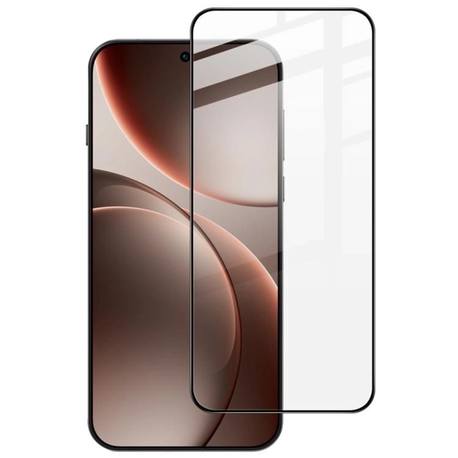 Picasee 3D ochranné tvrdené sklo s rámčekom pre OPPO Find X9 Pro - čierné