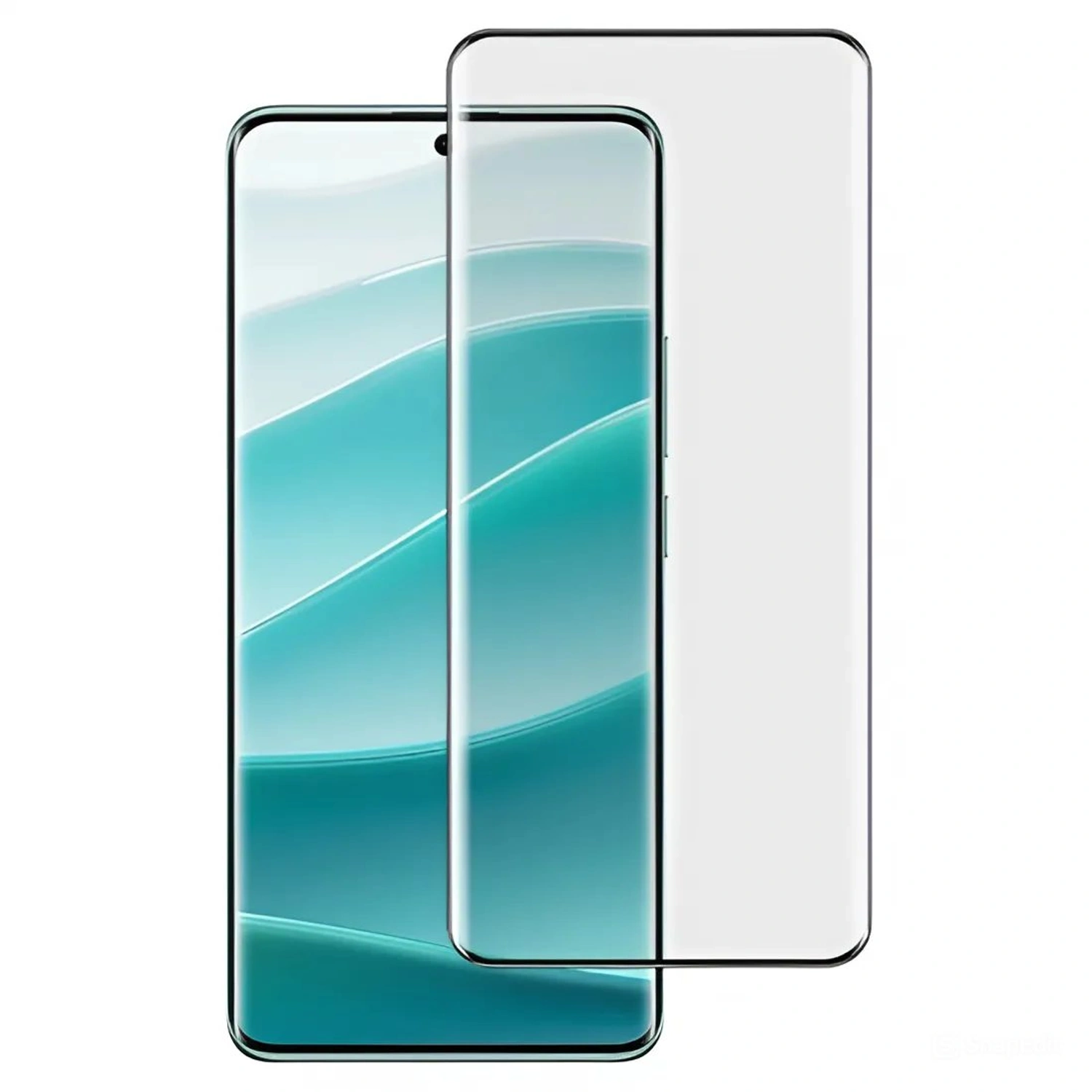 3x Picasee 3D ochranné tvrdené sklo s rámčekom pre Xiaomi Poco X8 Pro - čierné - 2+1 zdarma