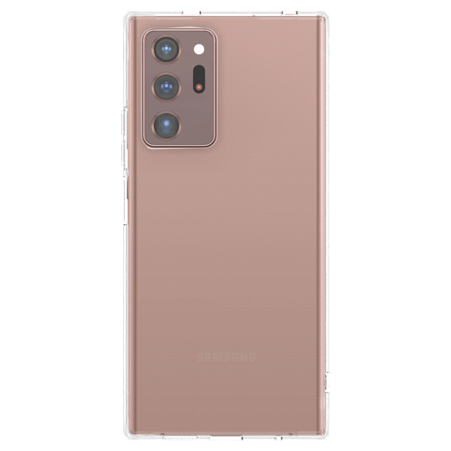 Picasee silikónový prehľadný obal pre Samsung Galaxy Note 20 Ultra - Vlastný fotka/motiv