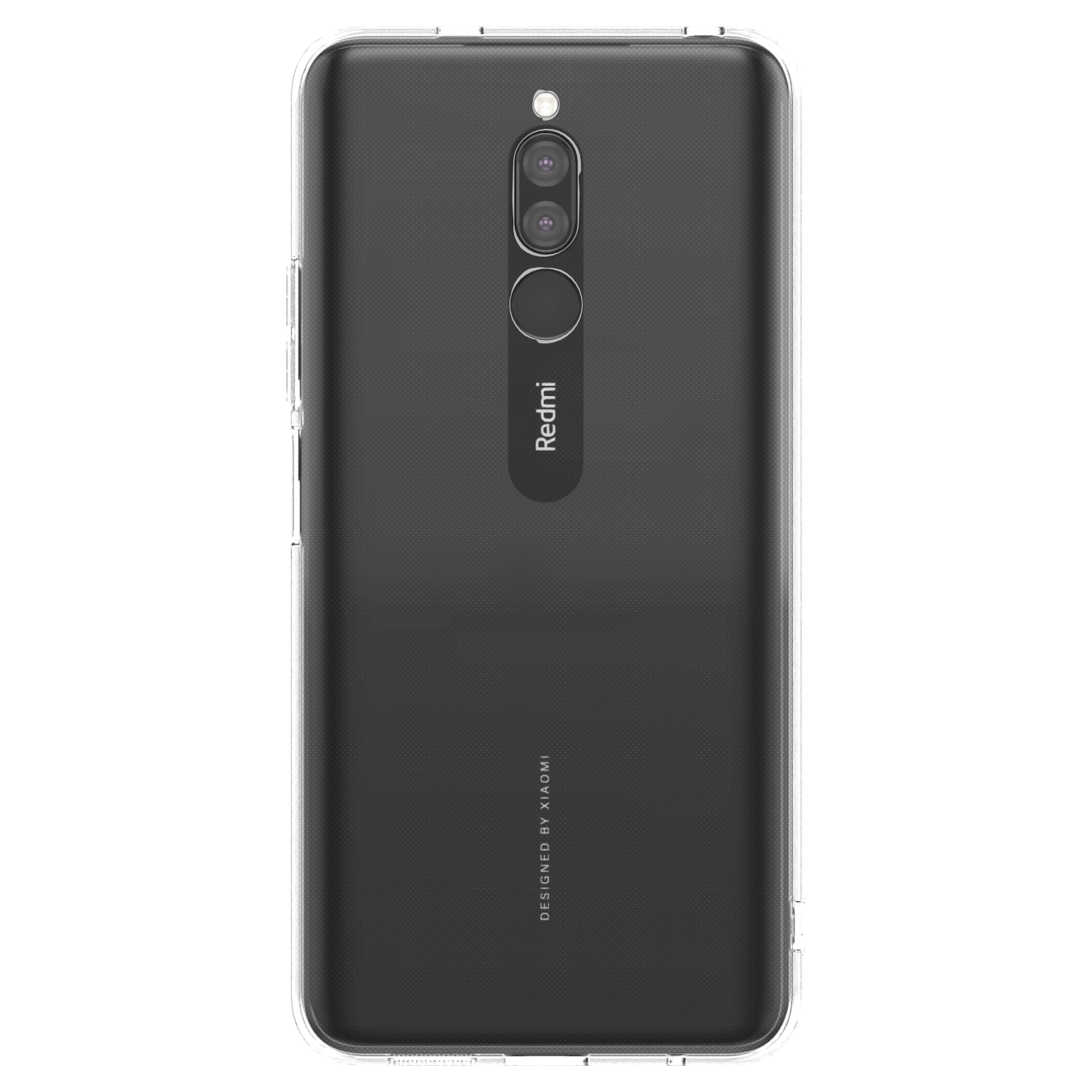 Picasee silikónový prehľadný obal pre Xiaomi Redmi 8 - Vlastný fotka/motiv
