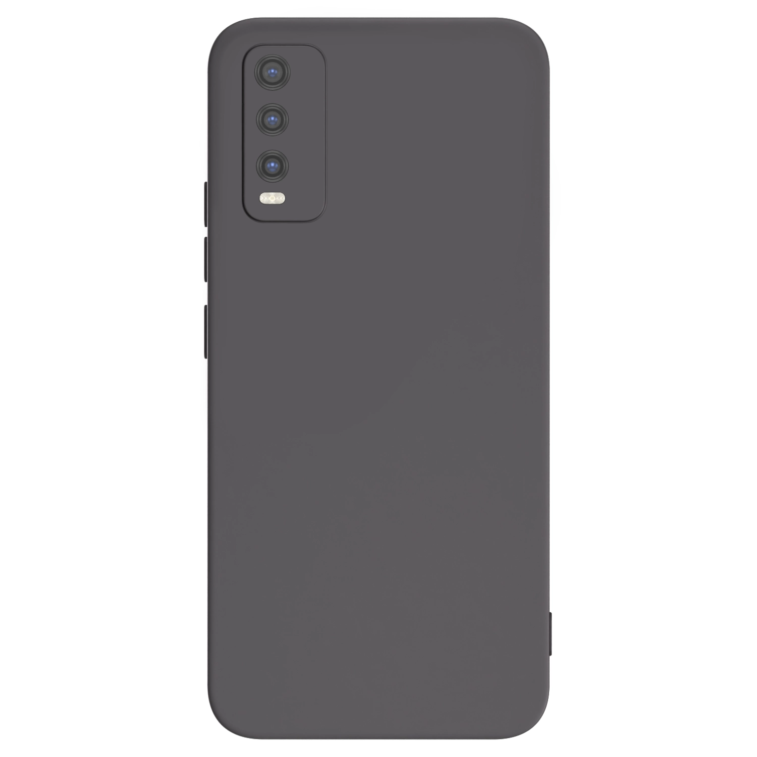 Picasee silikónový čierny obal pre Vivo Y20s - Vlastný fotka/motiv