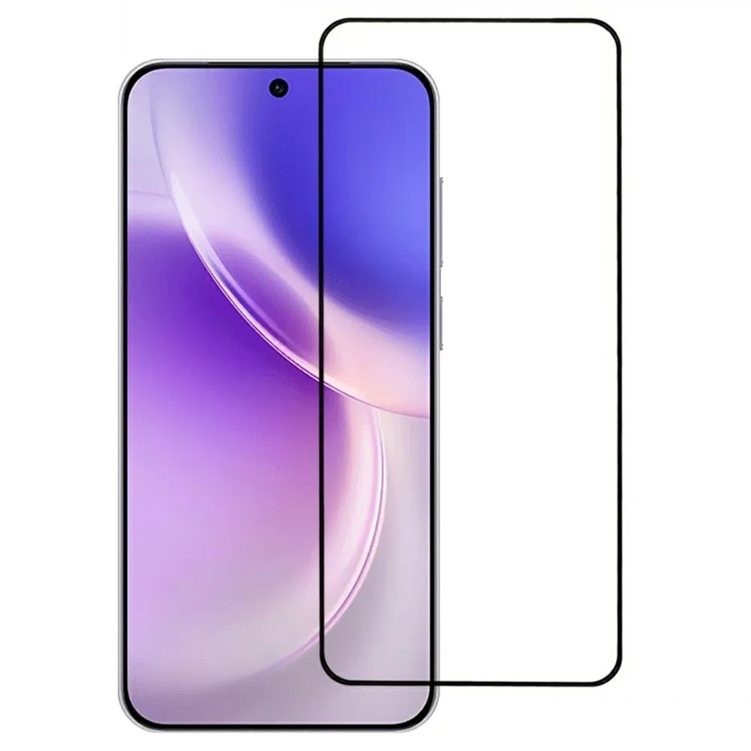 3x Picasee 3D ochranné tvrdené sklo s rámčekom pre Vivo X300 Pro - čierné - 2+1 zdarma