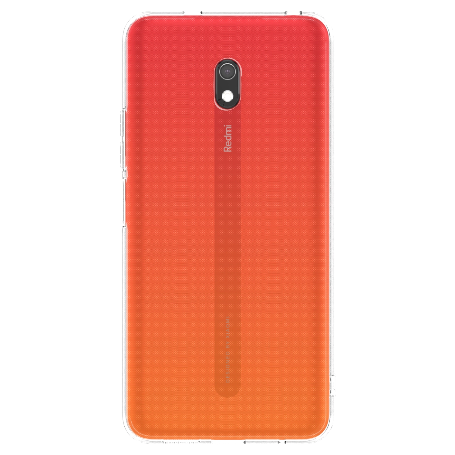 Picasee silikónový prehľadný obal pre Xiaomi Redmi 8A - Vlastný fotka/motiv