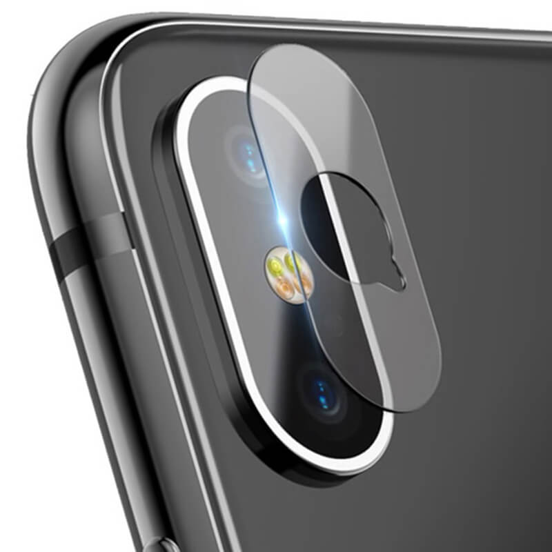 Picasee ochranné sklo na čočku fotoaparátu a kamery pre Apple iPhone X/XS