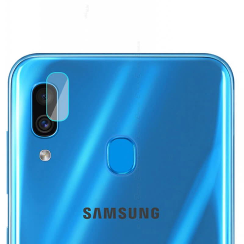 Picasee ochranné sklo na čočku fotoaparátu a kamery pre Samsung Galaxy A20e A202F