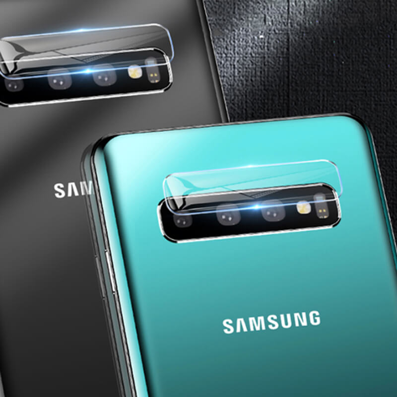 Picasee ochranné sklo na čočku fotoaparátu a kamery pre Samsung Galaxy S10 G973