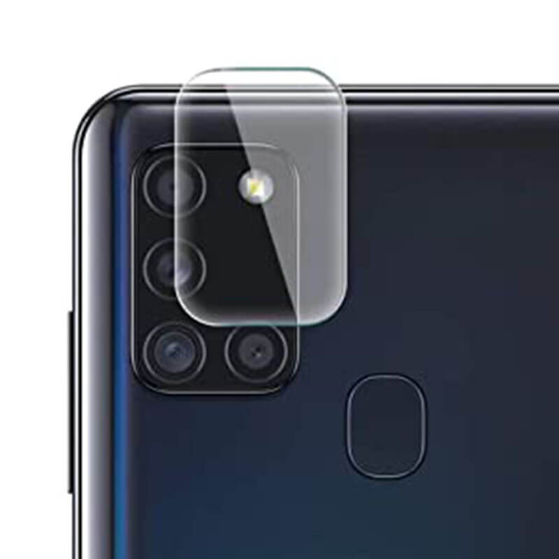 3x Picasee ochranné sklo na čočku fotoaparátu a kamery pre Samsung Galaxy A21s 2+1 zdarma