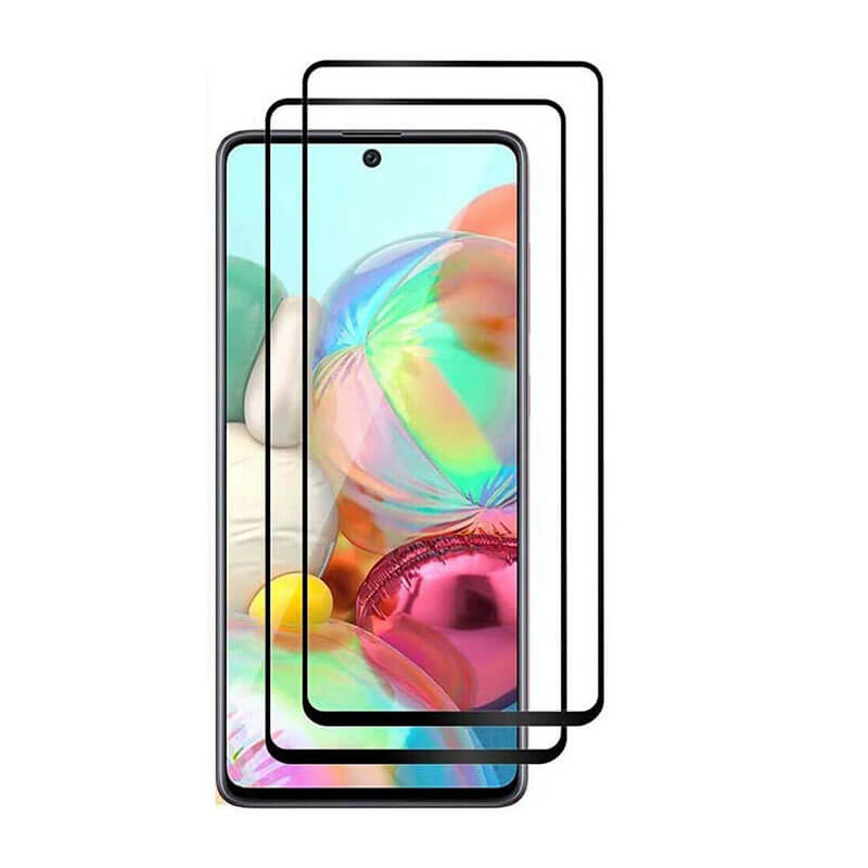 3x Picasee 3D ochranné tvrdené sklo s rámčekom pre Samsung Galaxy M51 M515F - čierné - 2+1 zdarma