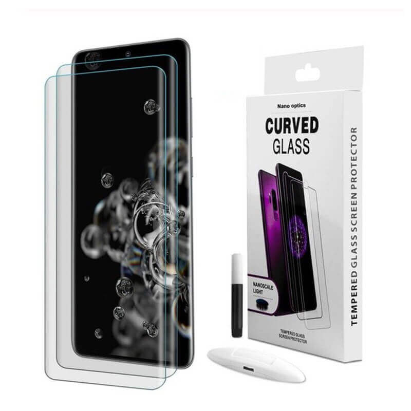 Picasee 3D UV ochranné sklo pre Samsung Galaxy S21 Ultra 5G G998B