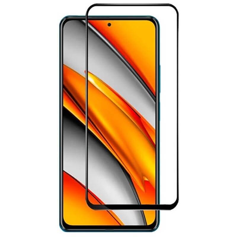 Picasee 3D ochranné tvrdené sklo s rámčekom pre Xiaomi Poco F3 - čierné