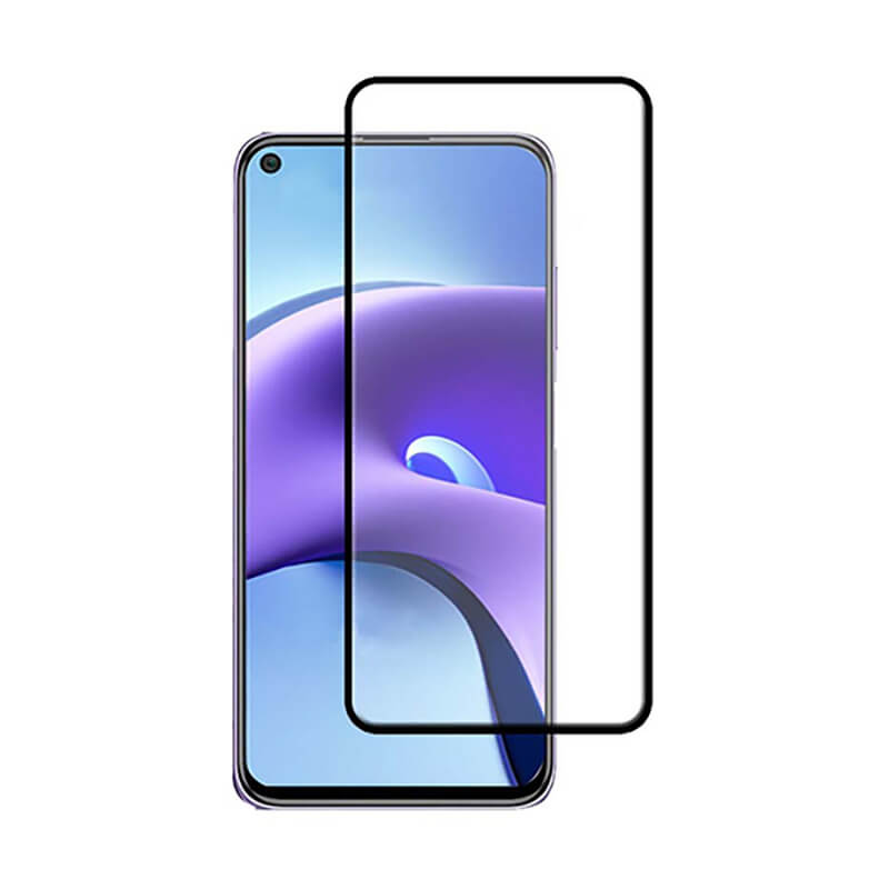 3x Picasee 3D ochranné tvrdené sklo s rámčekom pre Xiaomi Redmi Note 9T - čierné - 2+1 zdarma 246012