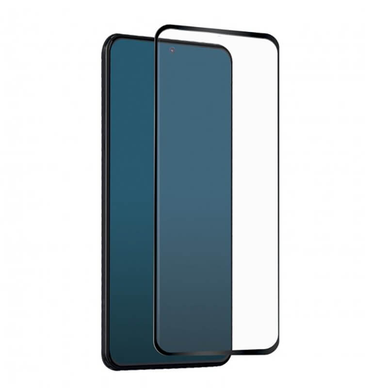 3x Picasee 3D ochranné tvrdené sklo s rámčekom pre Huawei P50 - čierné - 2+1 zdarma