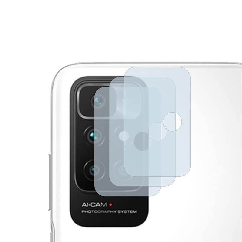 3x Ochranné Sklo Na čočku Fotoaparátu A Kamery Pre Xiaomi Redmi 10 2+1 Zdarma