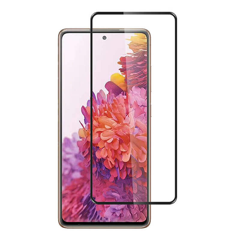 Picasee 3D ochranné tvrdené sklo s rámčekom pre Samsung Galaxy S21 FE 5G - čierné