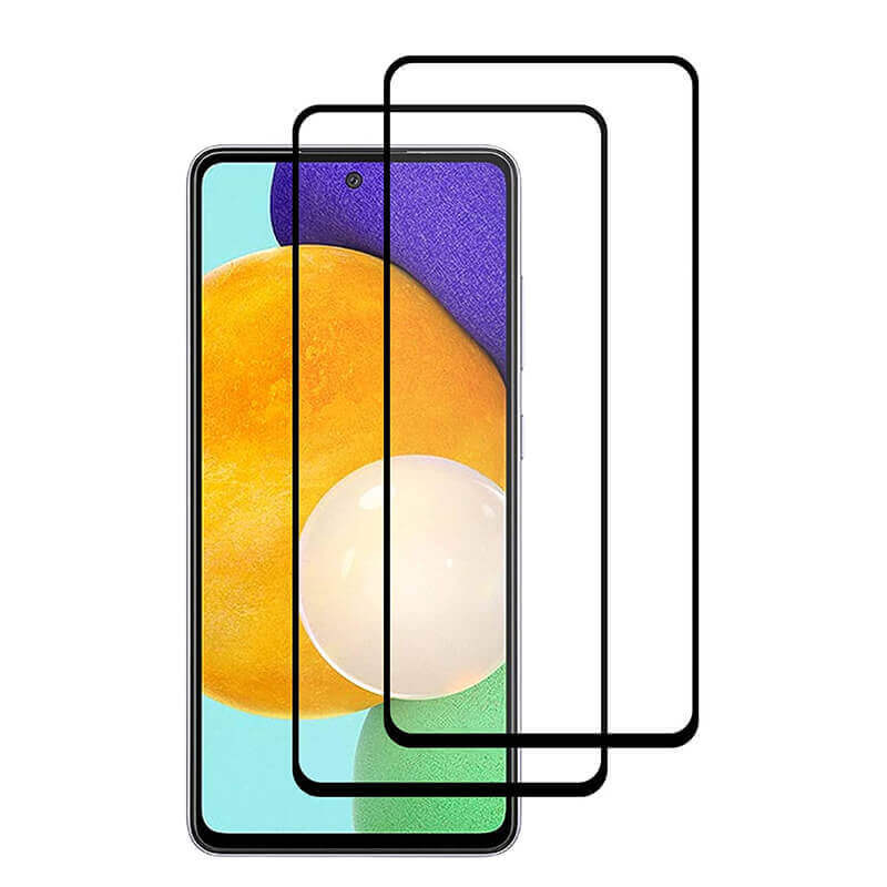 Picasee 3D ochranné tvrdené sklo s rámčekom pre Samsung Galaxy A53 5G A536 - čierné