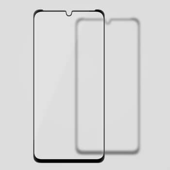 3x Picasee 3D ochranné tvrdené sklo s rámčekom pre Huawei P30 Lite - čierné - 2+1 zdarma