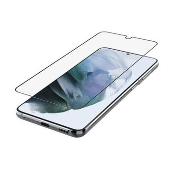 Picasee 3D ochranné tvrdené sklo s rámčekom pre Samsung Galaxy S24 FE S721B - čierné
