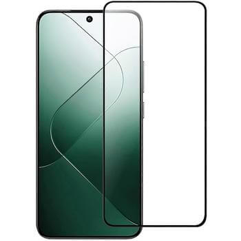 3D ochranné tvrdené sklo s rámčekom pre Xiaomi 14T - čierné