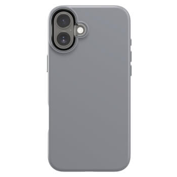 Picasee Premium case s MagSafe pro Apple iPhone 16 - Vlastné gravírovanie - Šedá