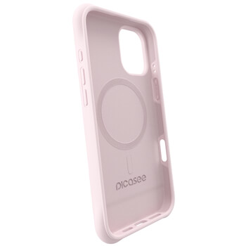 PicaseePShock-proof case s MagSafe Apple iPhone 13 Pro - Vlastné gravírovanie - Ružová