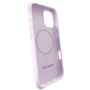 PicaseePShock-proof case s MagSafe Apple iPhone 14 Pro Max - Vlastné gravírovanie - Fialová