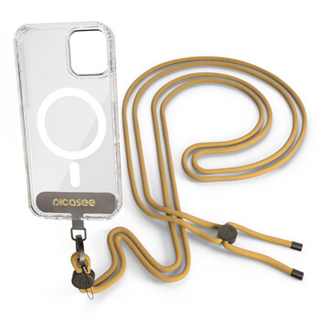 Cross-body phone strap - Zlato