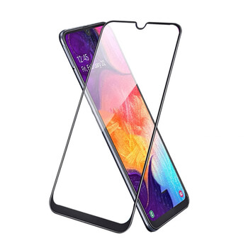 Picasee 3D ochranné tvrdené sklo s rámčekom pre Samsung Galaxy A20e A202F - čierné