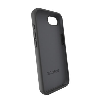 Picasee Liquid case Apple iPhone 16e - Vlastné gravírovanie - Čierna