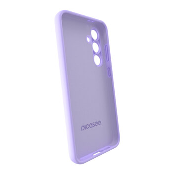 Picasee Liquid case Samsung Galaxy S24 FE S721B - Vlastné gravírovanie - Fialová