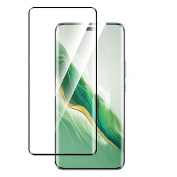 3x 3D zahnuté ochranné sklo pre Honor Magic7 Pro 5G - čierne