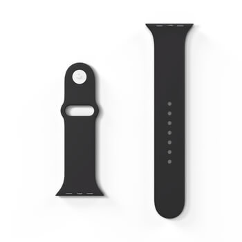 Picasee Opasok s gravírovaním pre Apple Watch 45 mm (9.series) - Čierna