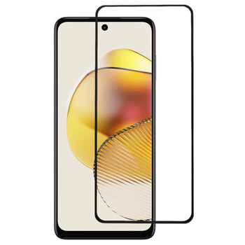 3D ochranné tvrdené sklo s rámčekom pre Motorola Moto G05 - čierné