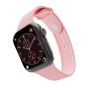 Opasok s gravírovaním Apple Watch 45 mm (7.series) - Ružová