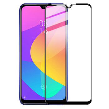 3x Picasee 3D ochranné tvrdené sklo s rámčekom pre Xiaomi Mi A3 - čierné - 2+1 zdarma