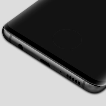 Picasee 3D zahnuté ochranné sklo pre Samsung Galaxy S10 Plus G975 - čierne