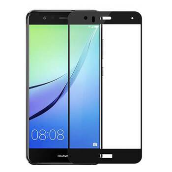 3D ochranné tvrdené sklo s rámčekom pre Huawei P10 Lite - čierné