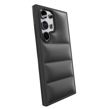 Obal pre Samsung Galaxy S25 Ultra 5G - Picasee Puffer - Čierna