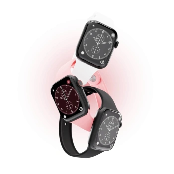 Picasee Opasok s gravírovaním pre Apple Watch SE 44 mm (2024) - Ružová