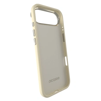 Picasee Premium case s MagSafe pro Apple iPhone Air - Vlastné gravírovanie - Béžová