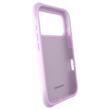 PicaseePShock-proof case s MagSafe Apple iPhone 17 Pro - Vlastné gravírovanie - Fialová